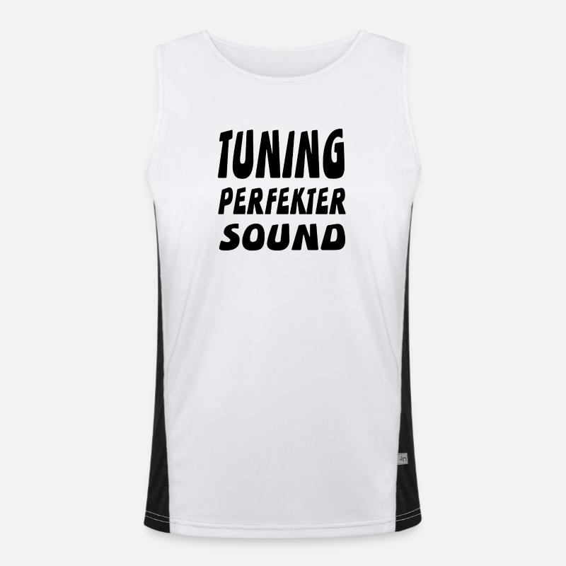 tuning Men's Functional Contrast Tank Top 