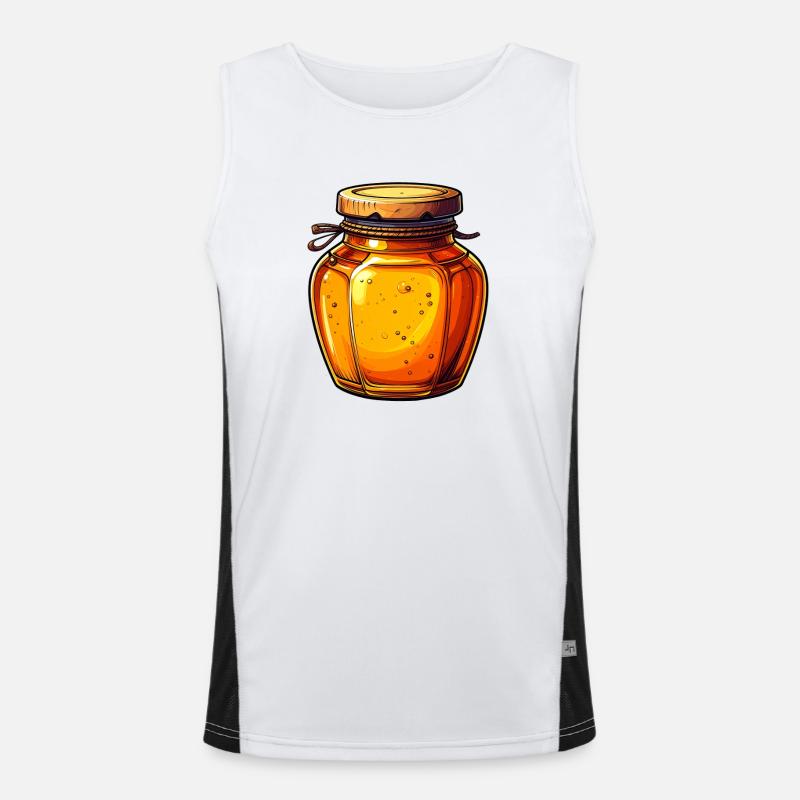 Honig Funktionelles Kontrast-Tank Top für Männer 