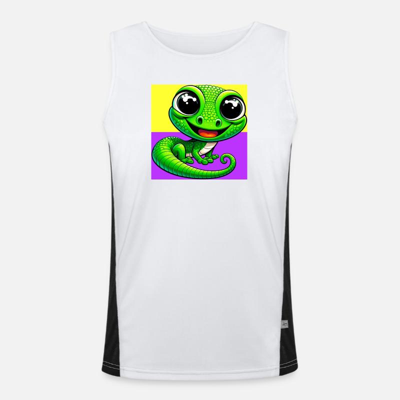 Gecko Débardeur respirant contrasté Homme 
