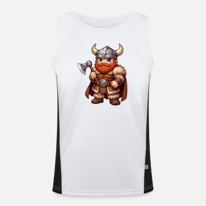 wikinger Funktionelles Kontrast-Tank Top für Männer 