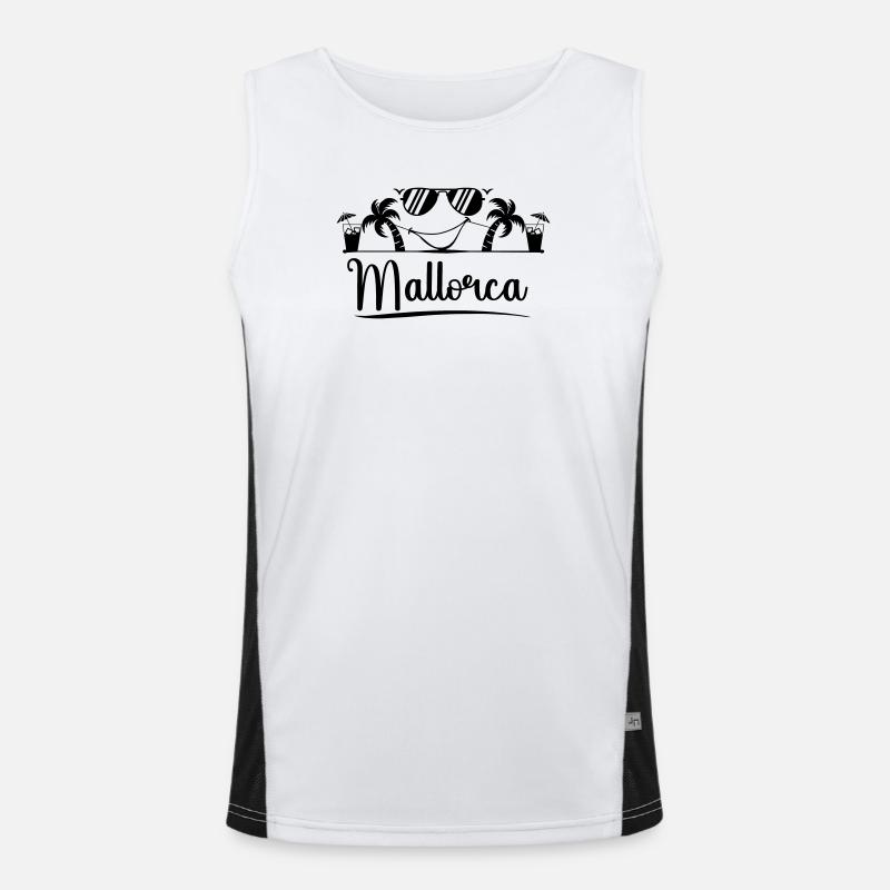 Majorca Men's Functional Contrast Tank Top 