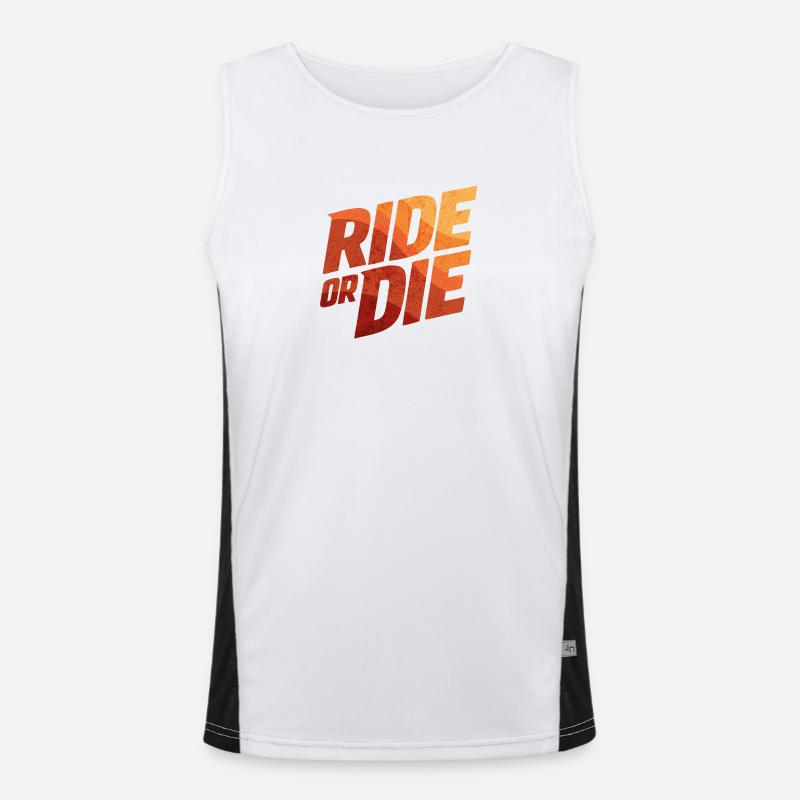 Gradient de montée ou de matrice Débardeur respirant contrasté Homme 