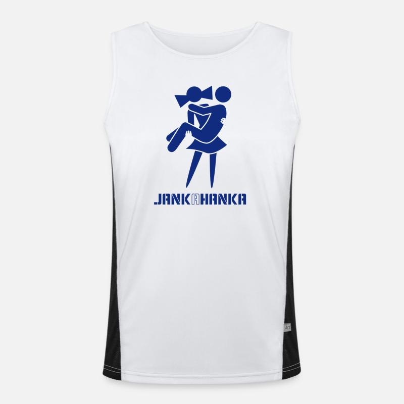JANK A HANKA Men's Functional Contrast Tank Top 