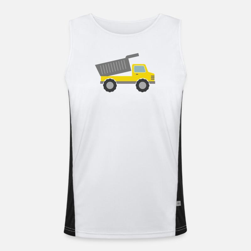 Kipper Funktionelles Kontrast-Tank Top für Männer 