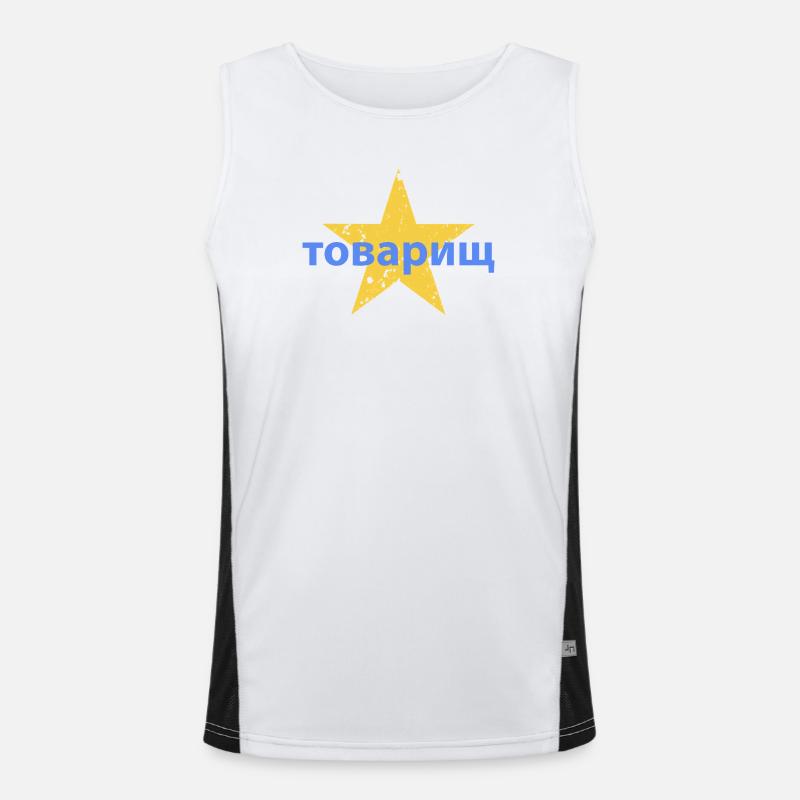 товарищ Funktionelles Kontrast-Tank Top für Männer 