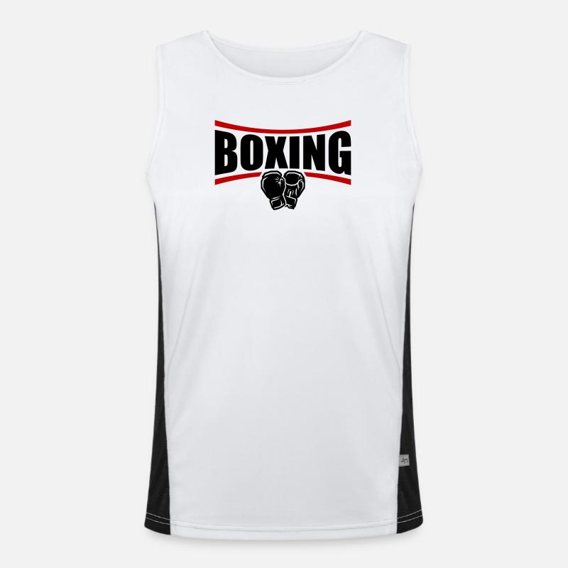 Boxing Boxes Men's Functional Contrast Tank Top 