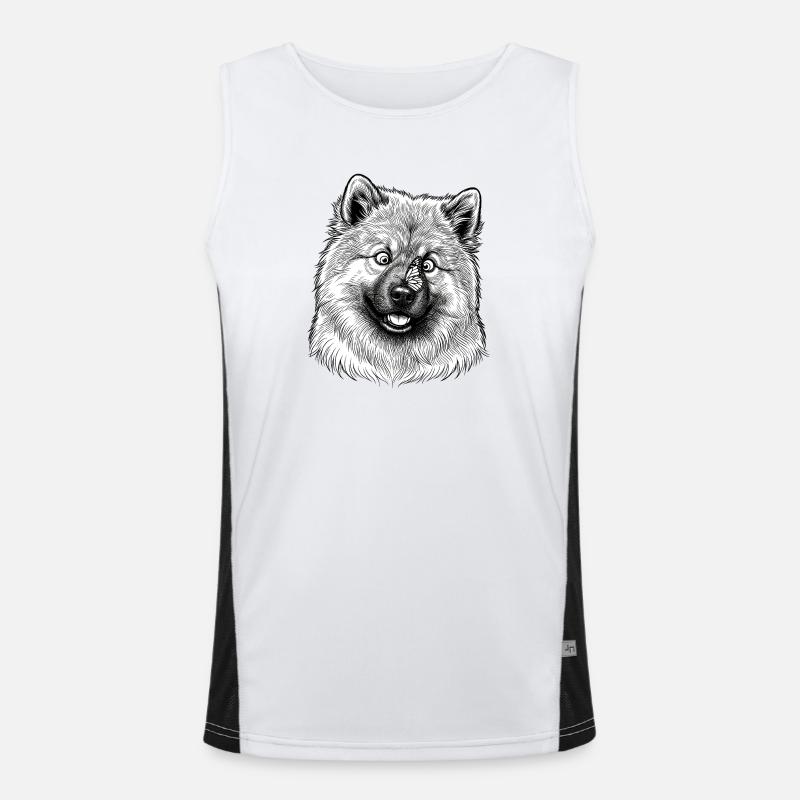 Eurasier | Papillon Débardeur respirant contrasté Homme 