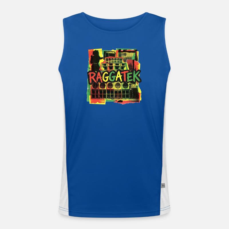 Système de son Raggatek Session Débardeur respirant contrasté Homme 