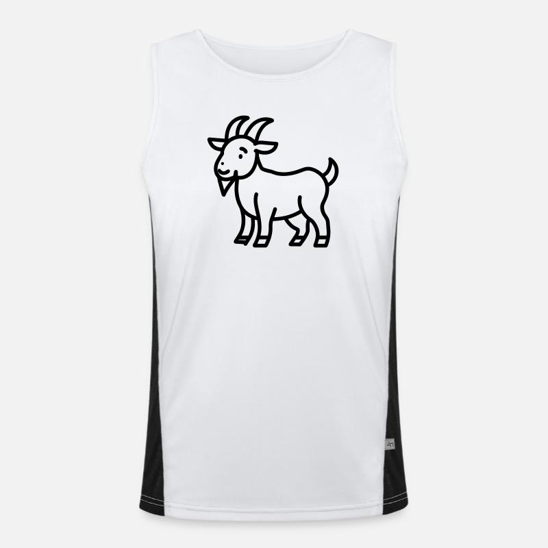 goat Men's Functional Contrast Tank Top 