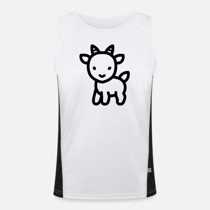 goat Men's Functional Contrast Tank Top 