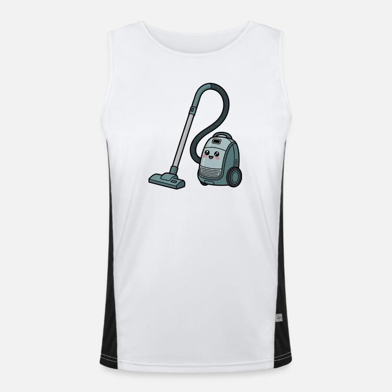 vacuum cleaner Men's Functional Contrast Tank Top 