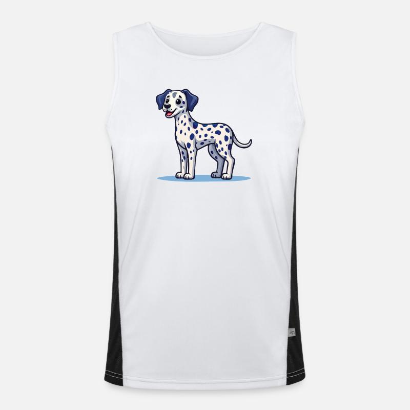 Dalmatians (comic) Men's Functional Contrast Tank Top 