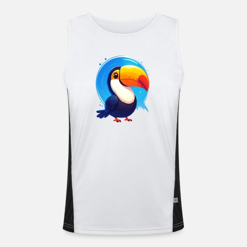 Toucan Débardeur respirant contrasté Homme 