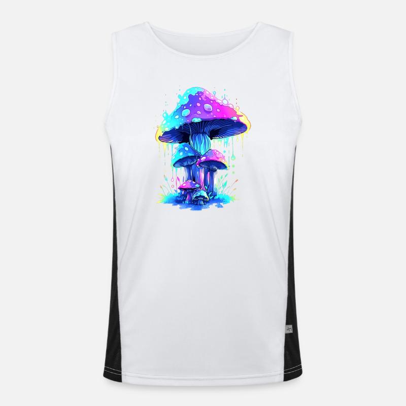 Champignon Débardeur respirant contrasté Homme 