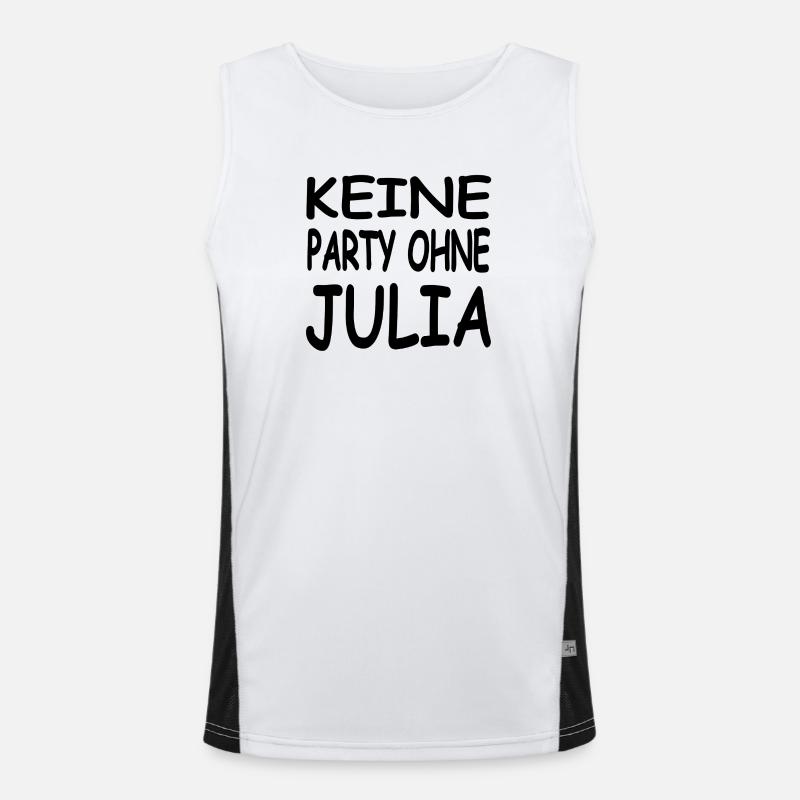 Julia Funktionelles Kontrast-Tank Top für Männer 