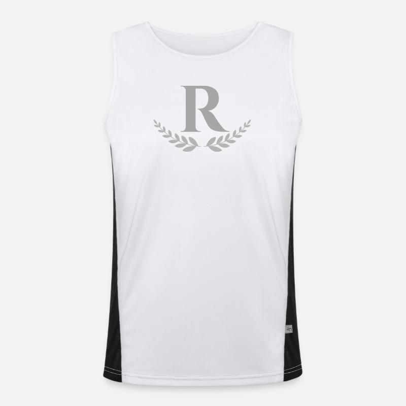 R Funktionelles Kontrast-Tank Top für Männer 