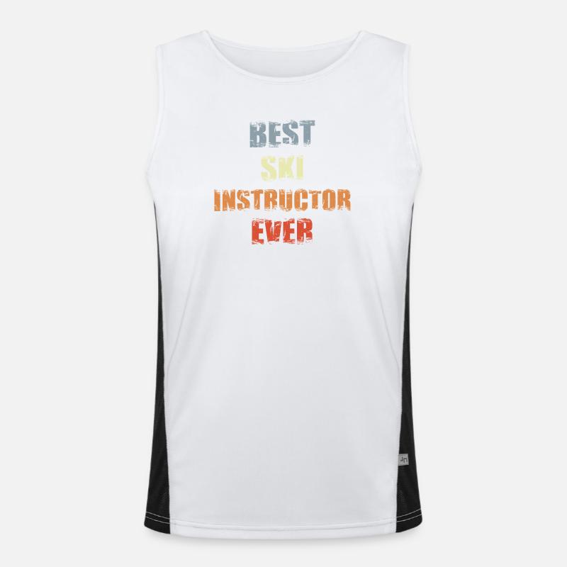 Skitrainer Funktionelles Kontrast-Tank Top für Männer 