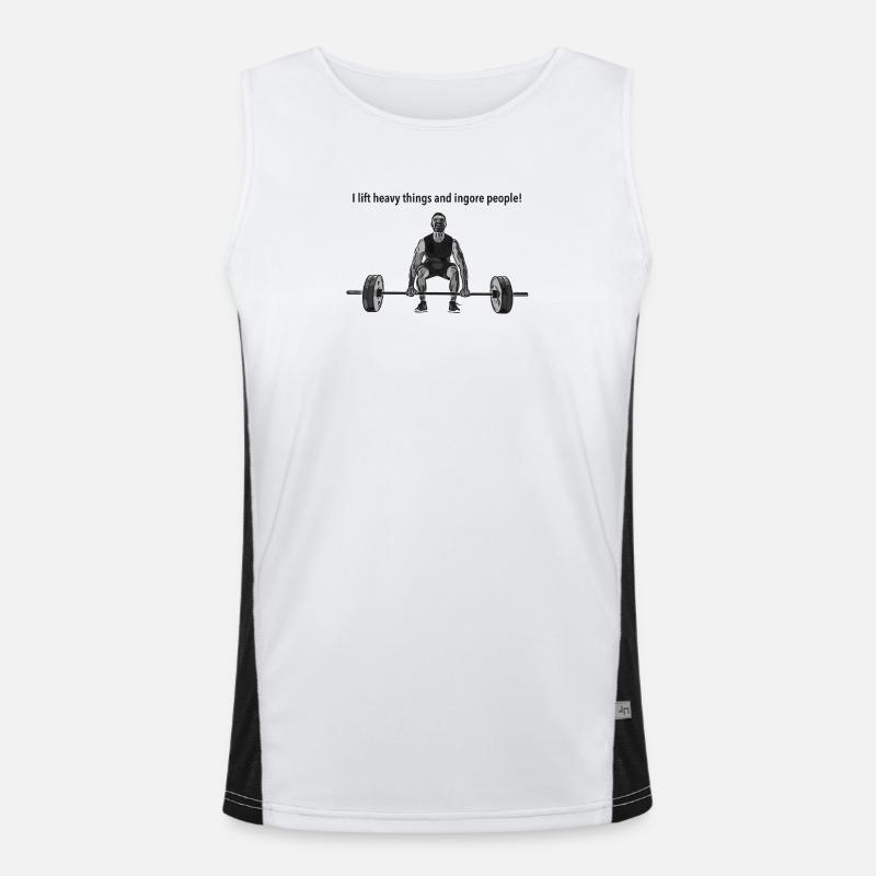 Vectorization_36 Men's Functional Contrast Tank Top 