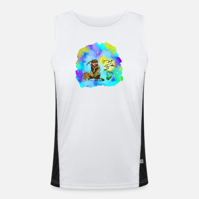 Star Seeker Otter Men's Functional Contrast Tank Top 