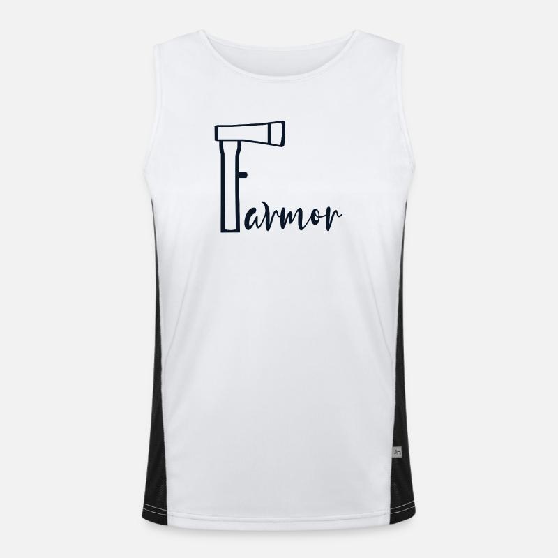 Grandma Axe Men's Functional Contrast Tank Top 