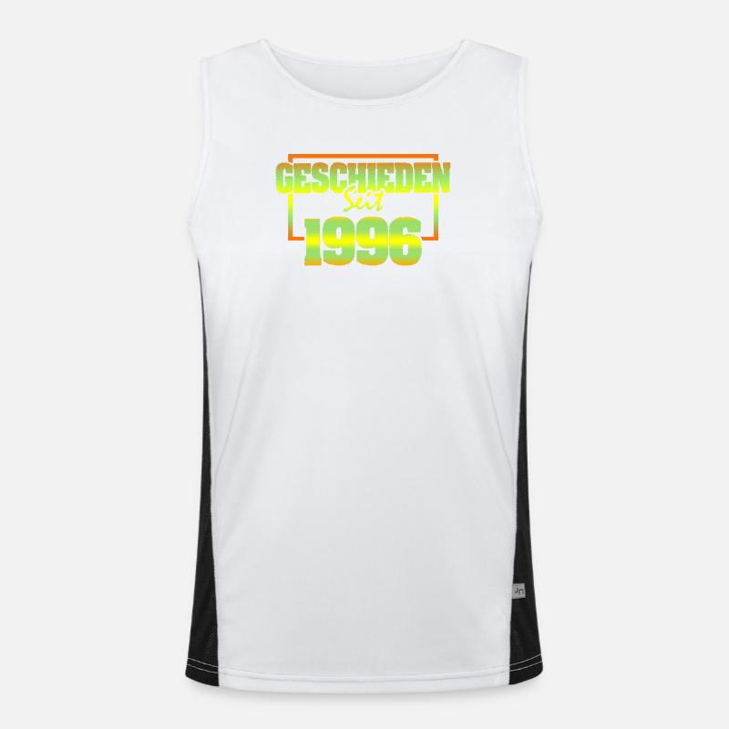 1996 Funktionelles Kontrast-Tank Top für Männer 