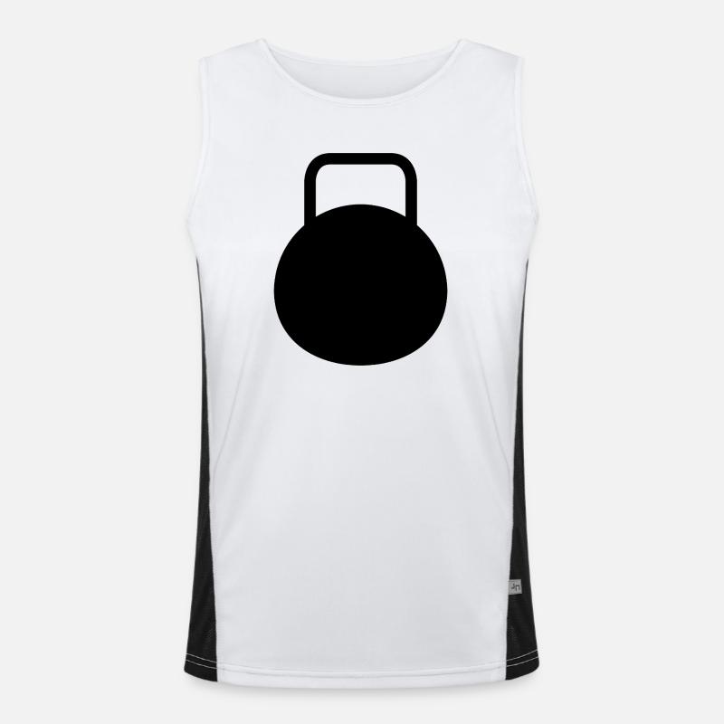 Kettlebell Débardeur respirant contrasté Homme 