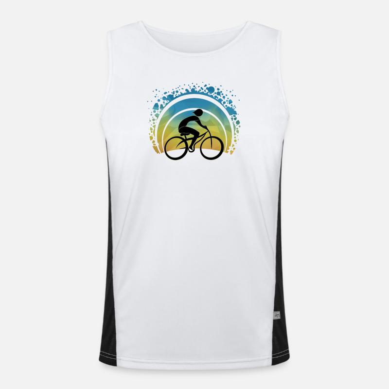 Cyclist Men's Functional Contrast Tank Top 