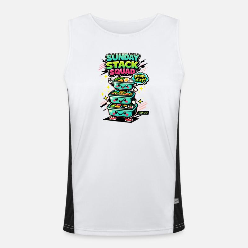 Sunday Stack | Meal Prep Crew Men's Functional Contrast Tank Top 