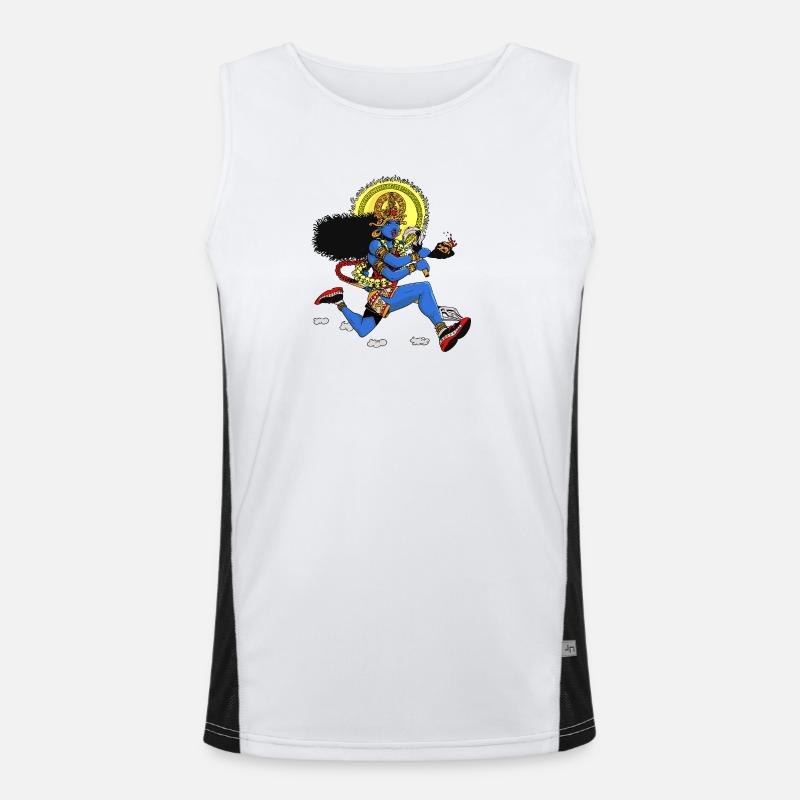 Kali runner Débardeur respirant contrasté Homme 