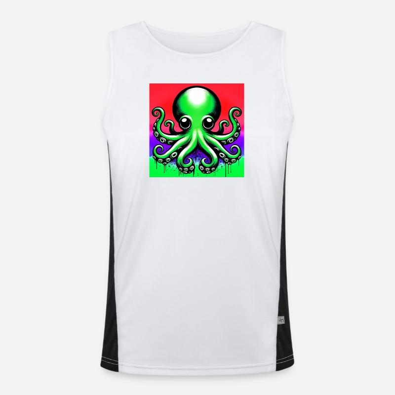 Octopus Men's Functional Contrast Tank Top 