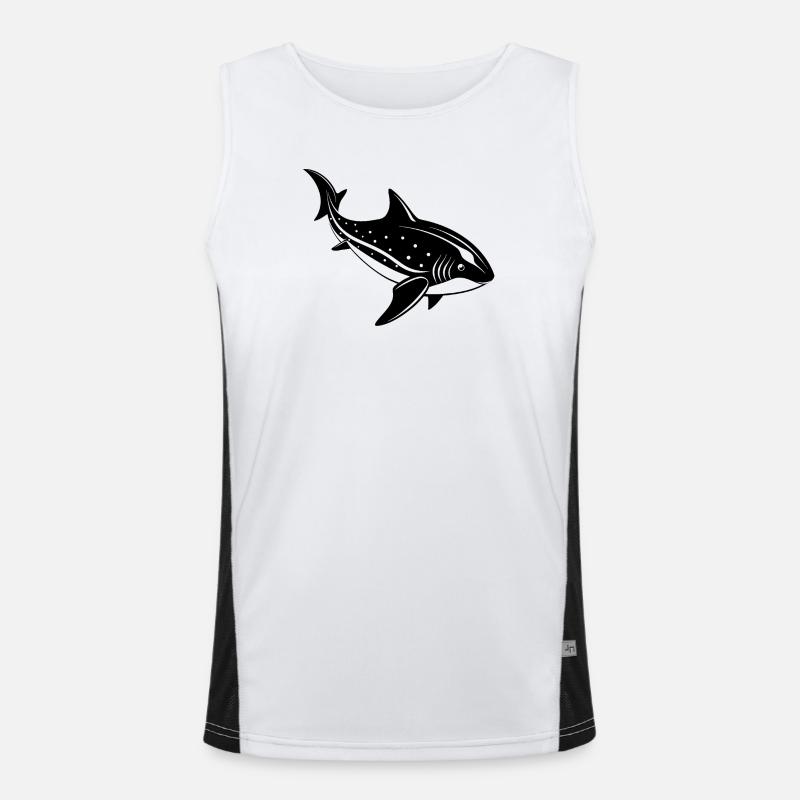 Requin-baleine Débardeur respirant contrasté Homme 