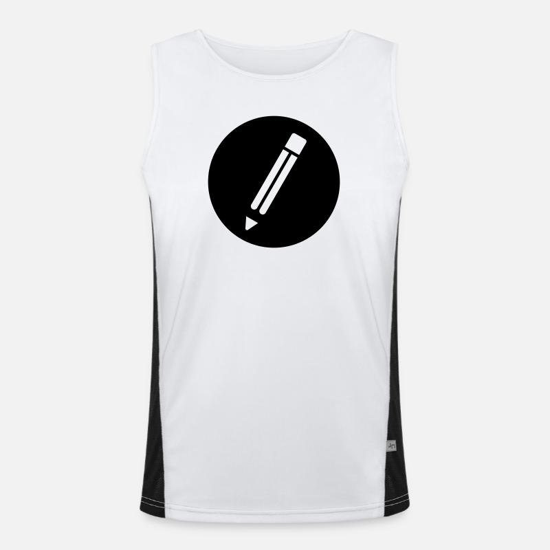 Pencil Men's Functional Contrast Tank Top 
