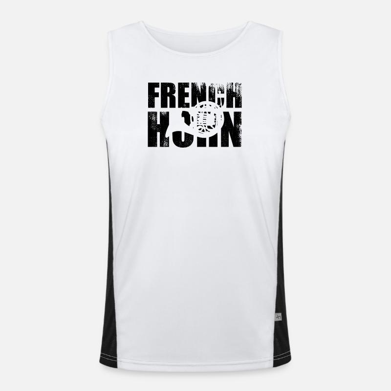 Bugle Men's Functional Contrast Tank Top 