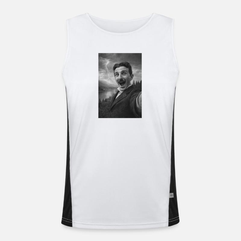 Nikola Self-Portrait Men's Functional Contrast Tank Top 