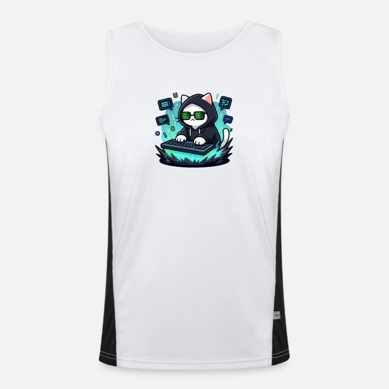 Chat Hacker Men's Functional Contrast Tank Top 