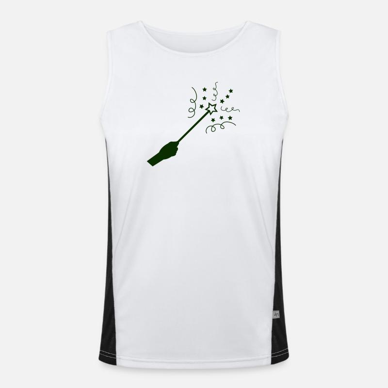 Celebration Magic Wand Men's Functional Contrast Tank Top 