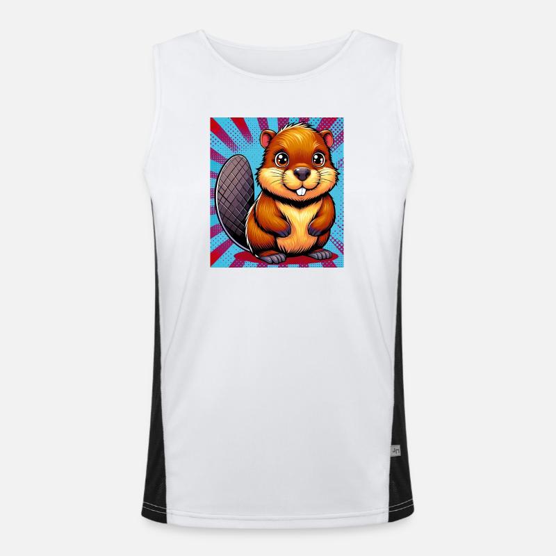 beaver Men's Functional Contrast Tank Top 