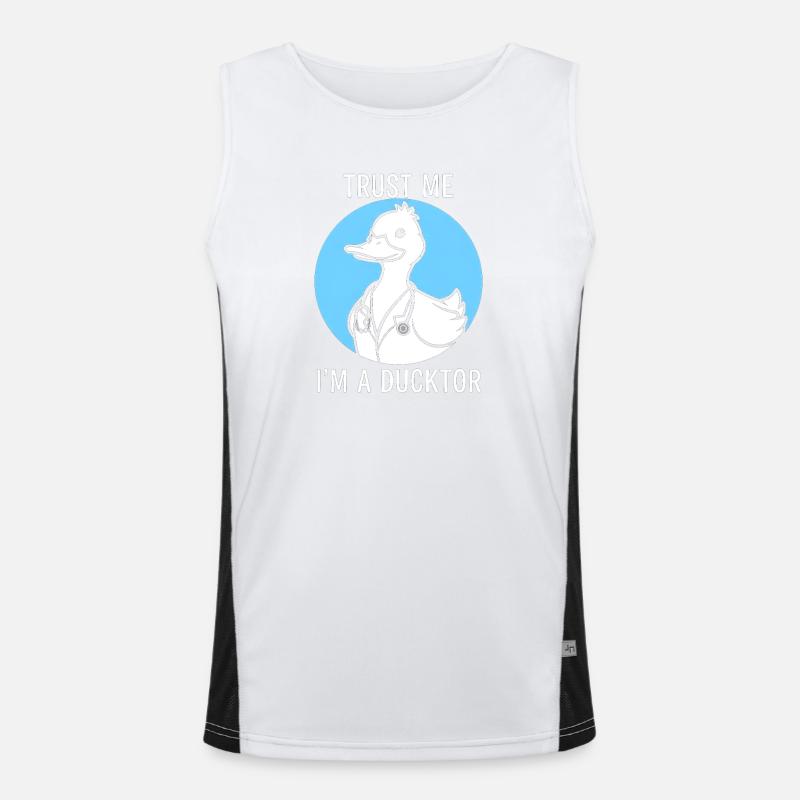 Ducktor Trust Men's Functional Contrast Tank Top 