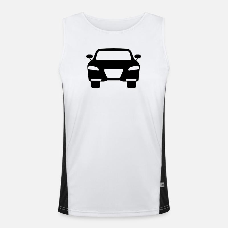 Car Men's Functional Contrast Tank Top 