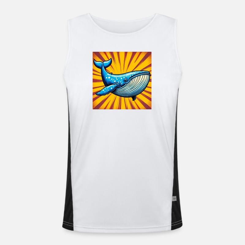 Wal Funktionelles Kontrast-Tank Top für Männer 
