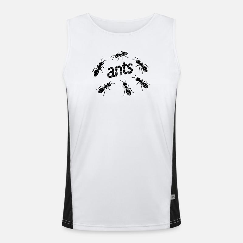 Fourmis Débardeur respirant contrasté Homme 