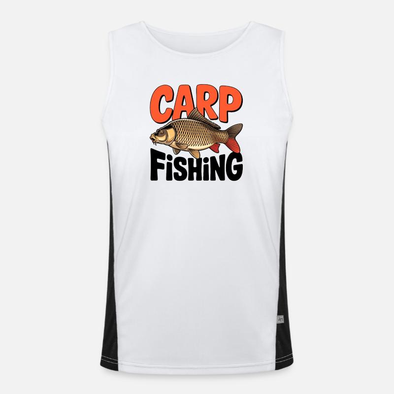 Carp – Sportfischer Design Men's Functional Contrast Tank Top 