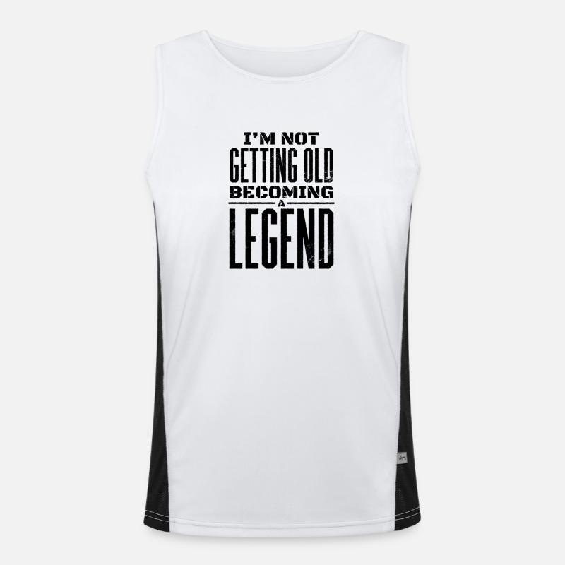 Legend Design Men's Functional Contrast Tank Top 