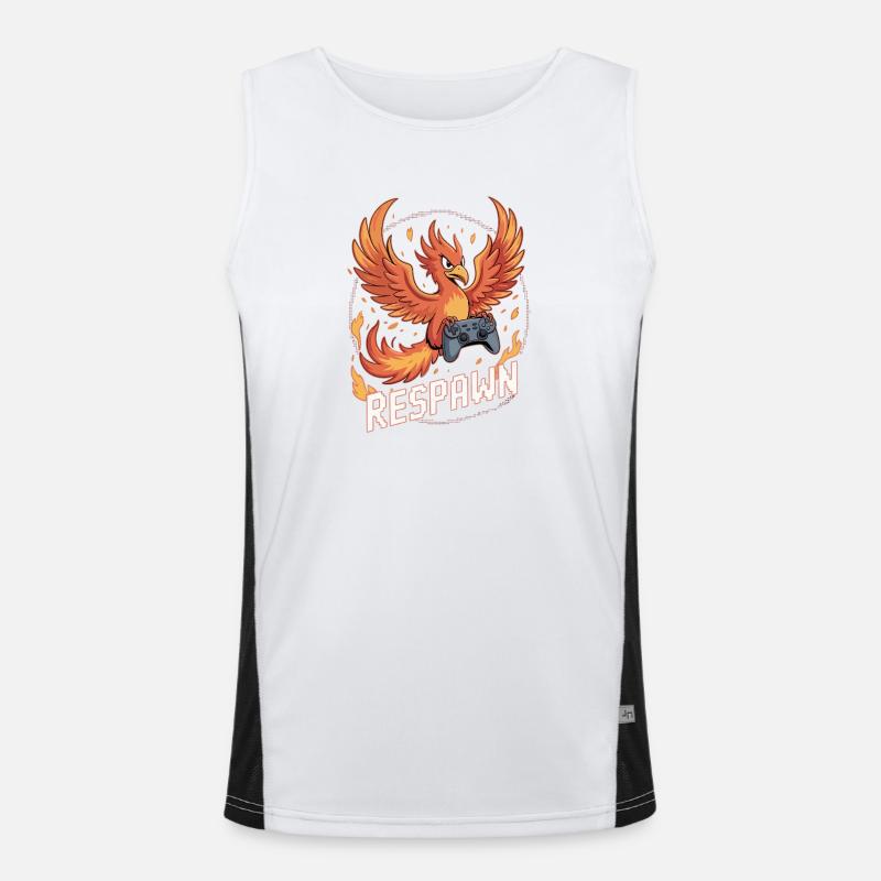 Réapparition de la manette Phoenix Débardeur respirant contrasté Homme 