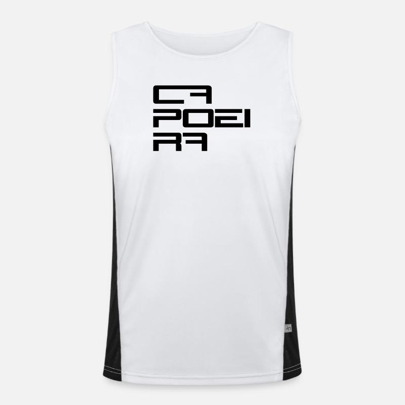 Capoeira Modern Style Funktionelles Kontrast-Tank Top für Männer 
