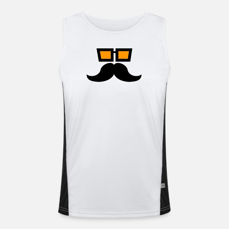 moustache Men's Functional Contrast Tank Top 