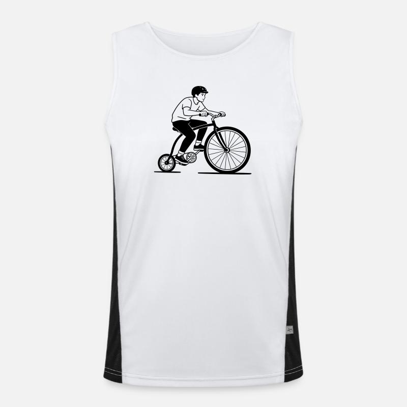 monocycle Débardeur respirant contrasté Homme 