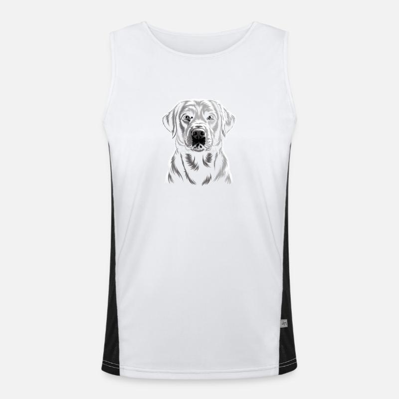 Labrador Men's Functional Contrast Tank Top 