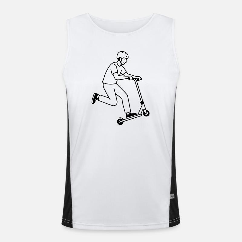 Stunt scooter Men's Functional Contrast Tank Top 