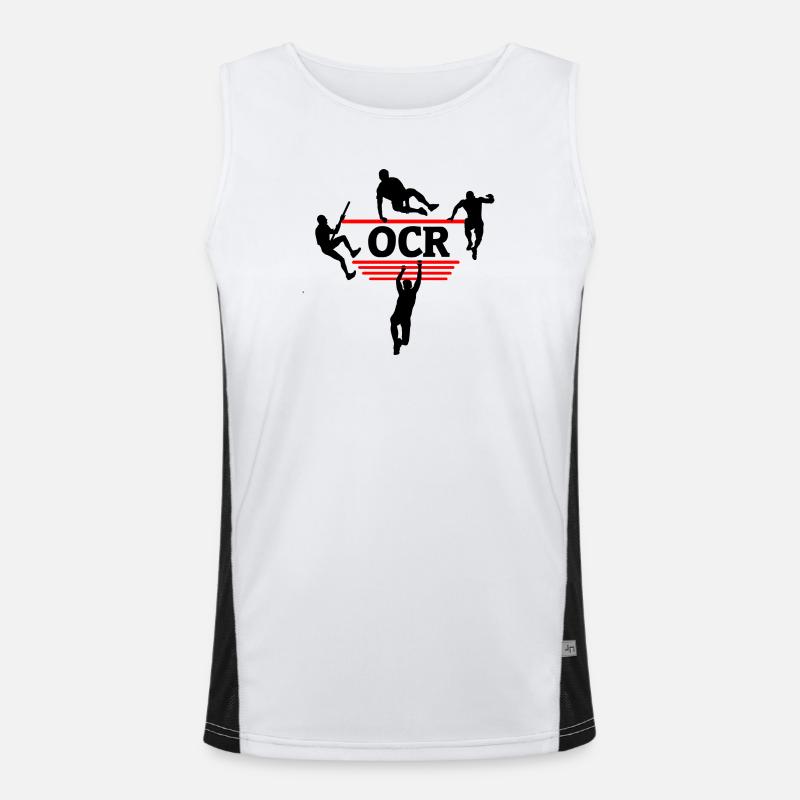 Force OCR – Conception de la focalisation des obstacles Débardeur respirant contrasté Homme 